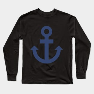 Anchor, Nautical Long Sleeve T-Shirt